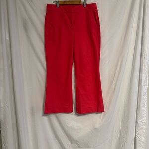 J. Crew Factory Vibrant Hot Pink Kelsey Flare Pants